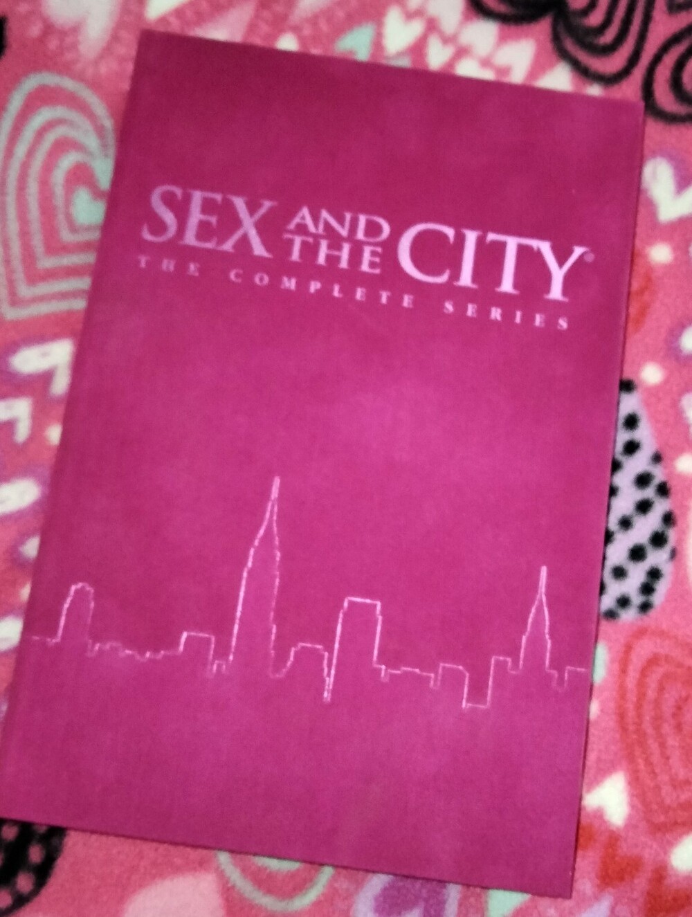 Sex and the City Complete Series Velvet Box Set - Hot Pink